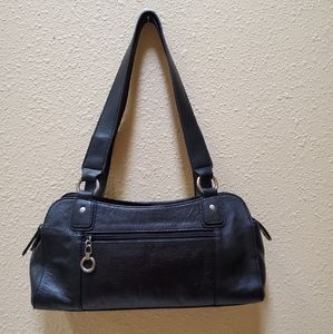 Shoulder Bag - Black Satchel